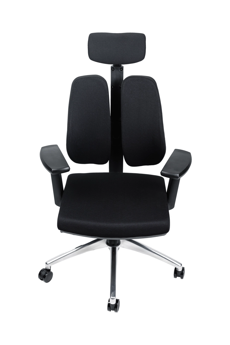 Budapesta: CUSTÓ Budapesta combină sezutul și spătarul căptușite în textil plăcut la atingere cu un suport lombar reglabil ce previne disconfortul în zona inferioară a spatelui. Poți glisa șezutul înainte sau înapoi pentru a regla adâncimea, iar tetiera 2D susține ceafa la unghiul dorit. Cotierele 3D se ajustează rapid pe înălțime, adâncime și rotație, menținând brațele relaxate la tastatură. Mecanismul sincron încurajează mișcările naturale. Roțile din poliuretan rulează lin, protejând suprafețele delicate. Ideal pentru profesioniștii care petrec ore întregi în fața calculatorului.