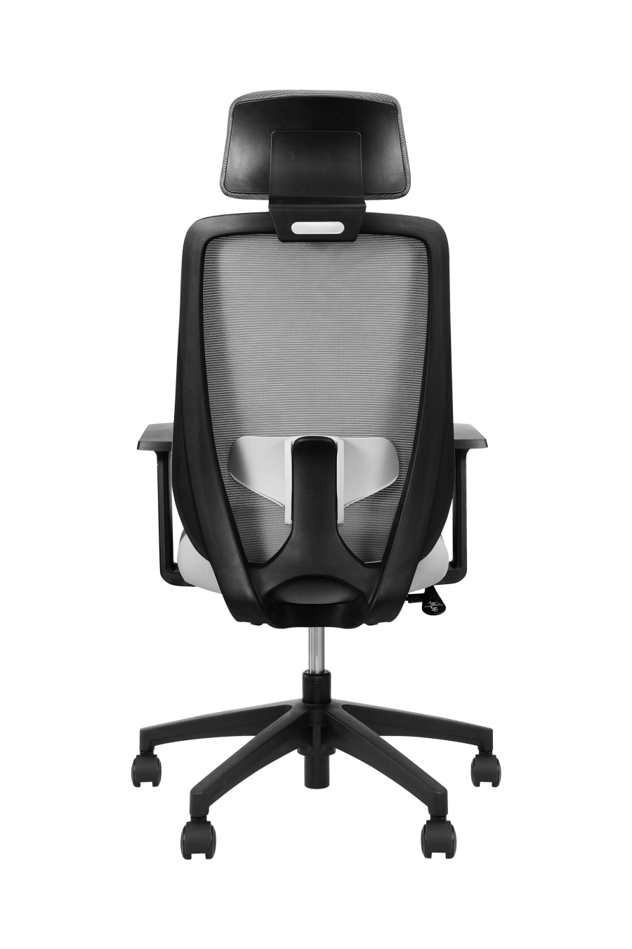 Zaragoza: CUSTÓ Zaragoza combină un spătar din plasă acrilică performant cu tetieră reglabilă pe înălțime, astfel încât zona cervicală să fie mereu susținută. Suportul lombar reglabil 2D îți permite să ajustezi punctul exact de contact cu spatele. Șezutul textil confortabil și cotierele fixe creează o suprafață de lucru echilibrată. Roțile din nailon, discrete, se mișcă cursiv pe suprafețe dure sau acoperite cu mochetă. Paleta gri închis completează spațiile moderne, de la start-up-uri la birouri executive.