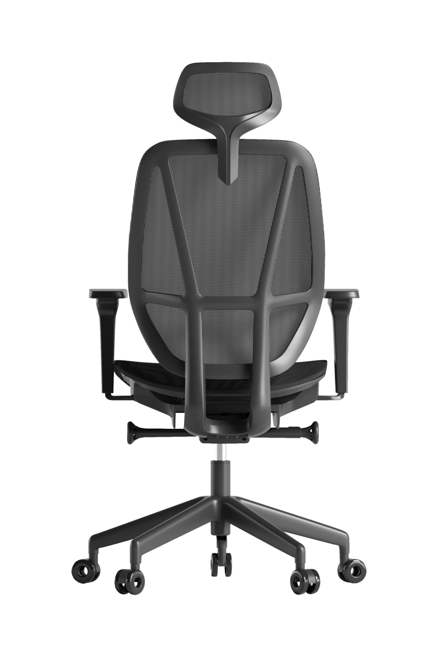 Oslo: CUSTÓ Oslo demonstrează că sustenabilitatea poate fi confortabilă: șezutul și spătarul sunt din plasă elastomerică reciclată, elastică și bine ventilată. Reglajul de adâncime al șezutului te ajută să găsești poziția optimă, iar brațele ajustabile pe înălțime reduc tensiunea la umeri. Suportul lombar fix stabilizează coloana, în timp ce tetiera fixă menține capul într-o poziție neutră. Roțile din poliuretan rulează lin și silențios, protejând podeaua. Nuanțele discrete negru-gri se potrivesc birourilor orientate spre ESG fără a compromite designul.